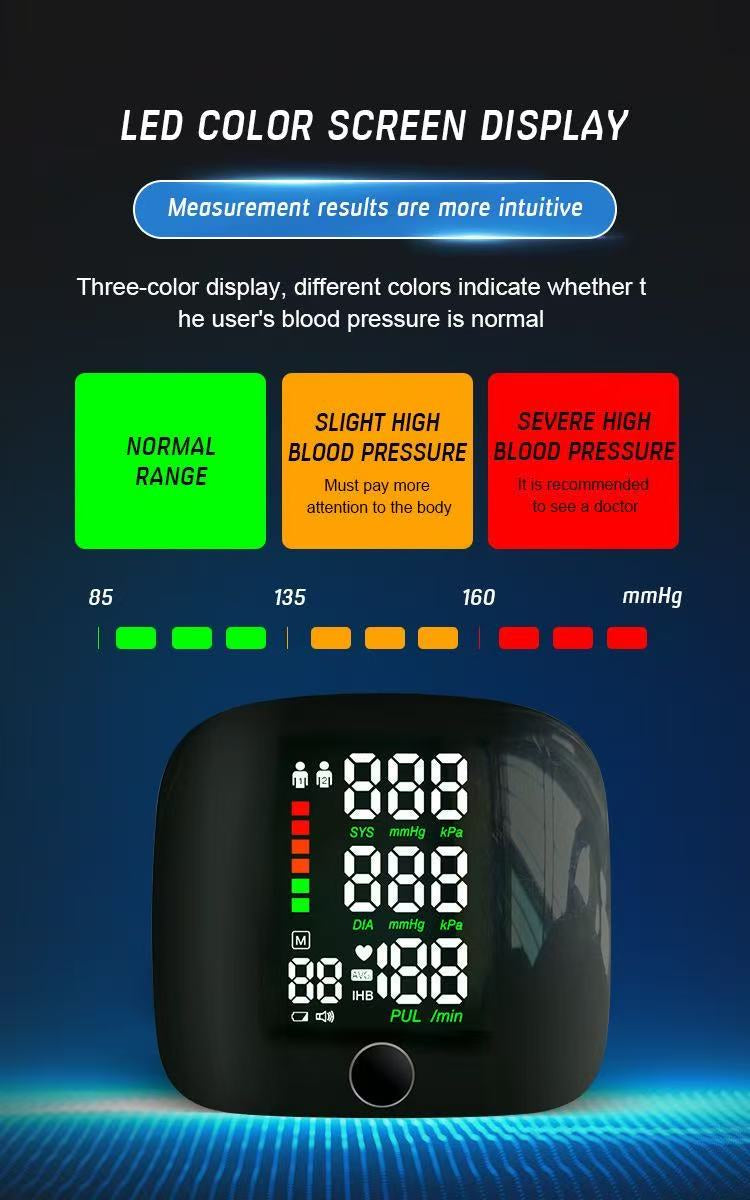 SmartCare Rechargeable Blood Pressure Monitor